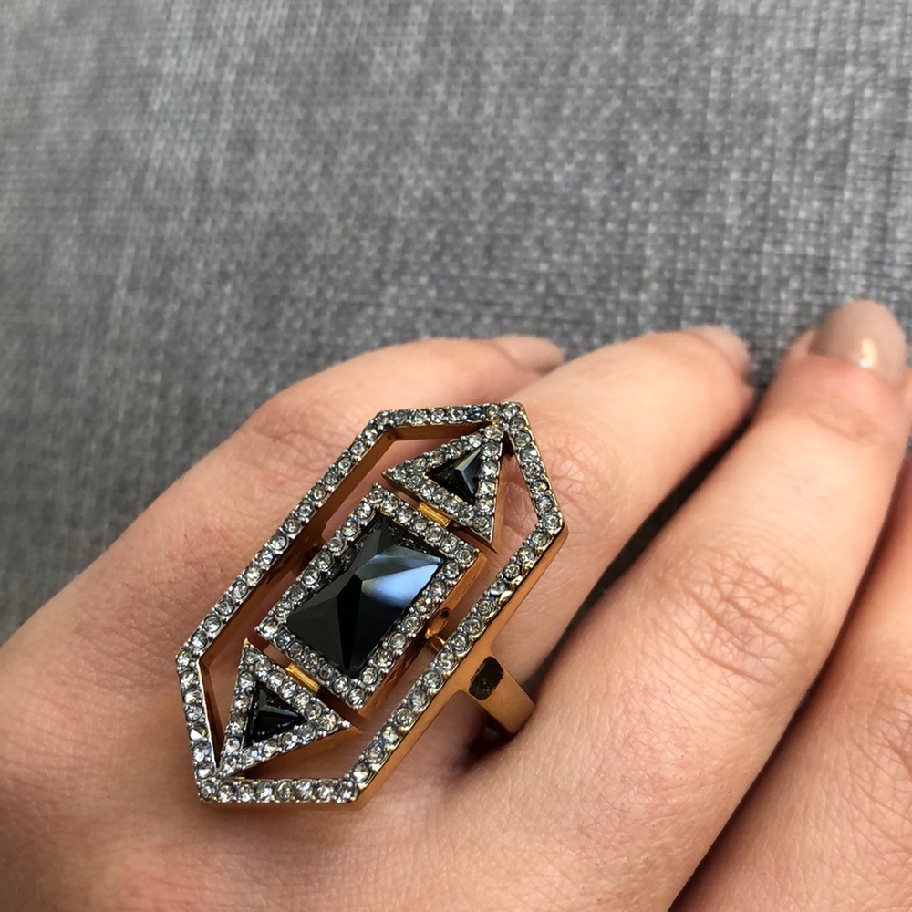 Juicy Couture Crystals Statement Ring - image 2